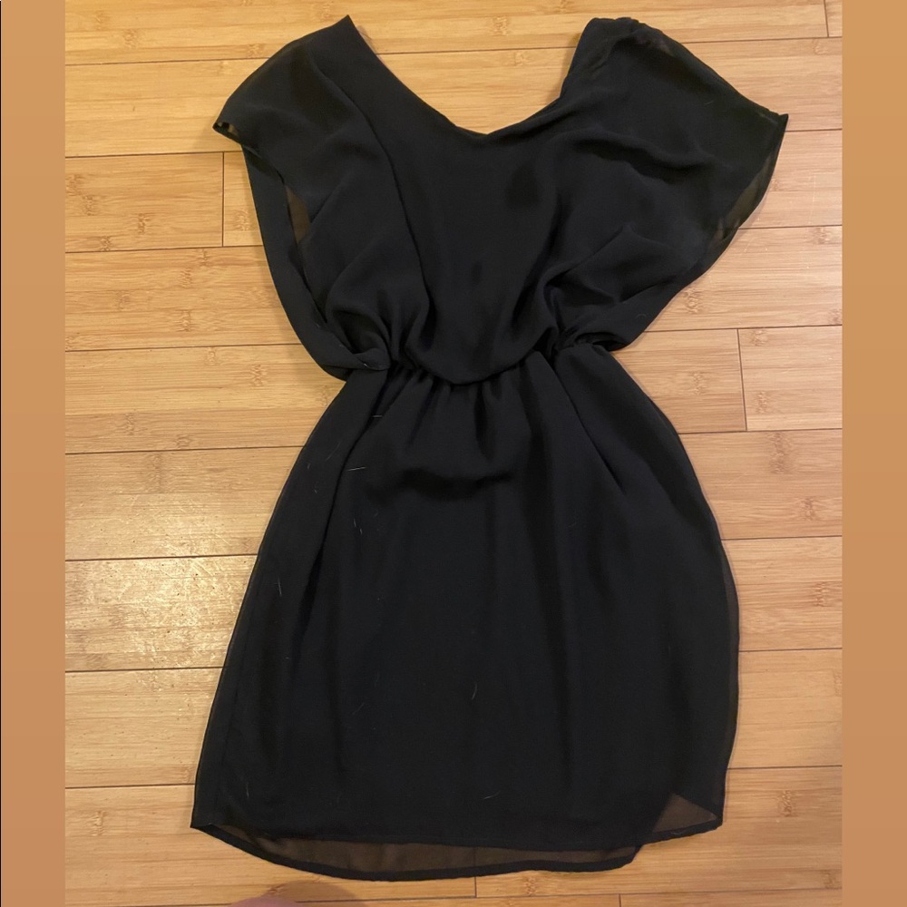 Black Flowy Dress